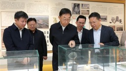河南省委书记刘宁在省文物考古研究院专题调研考古和文物保护工作