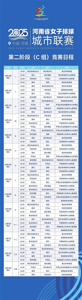 豫排联赛第二阶段“排场”开赛