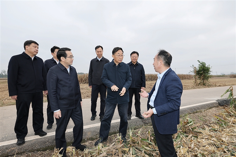 河南省委书记刘宁到柘城鹿邑淮阳调研