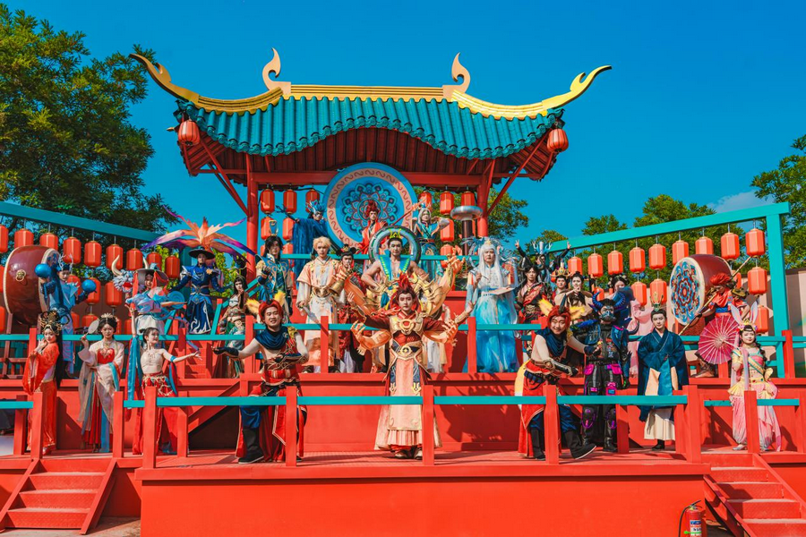 银基端午迎客15.8万人次，神话体验强势“圈粉”_fororder_图片2