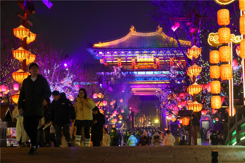 河南开封：错峰出行 快乐赏灯_fororder_650487