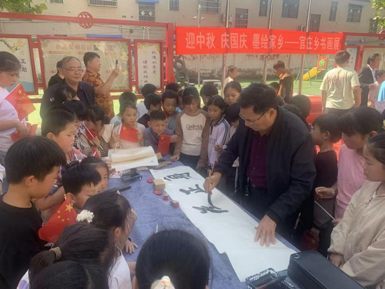 开封市杞县官庄乡：墨绘家国情 文化暖民心_fororder_图片9