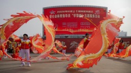 健身闹新春 志愿暖昆阳