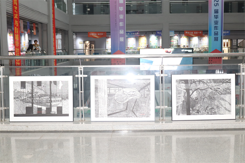 “商丘美术现象”调研及学术交流会在商丘举办_fororder_师生作品展示