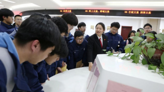 河南省武陟县人民法院举办未成年人权益保护主题开放日活动