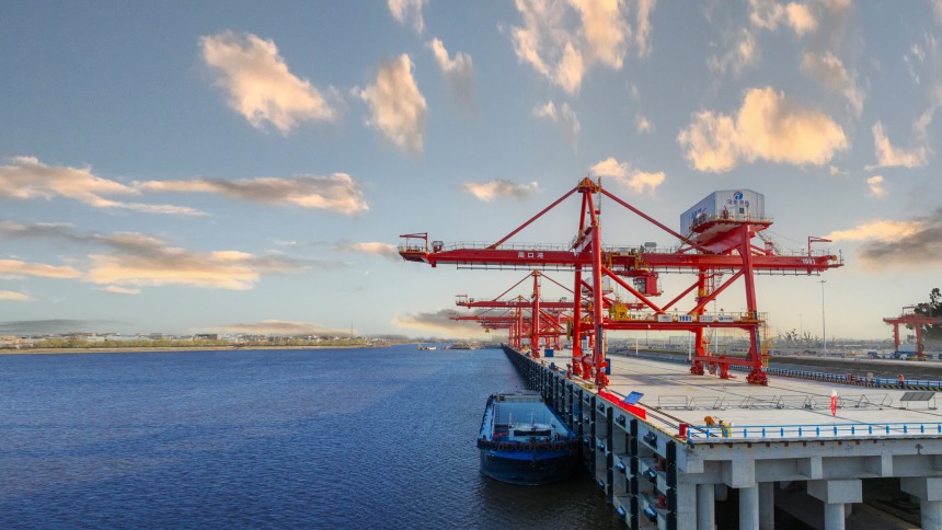 河南内河航运再添“新旗舰”——周口港中心作业区（一期）正式开港