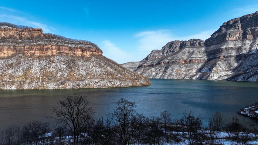 安阳林州：雪后太行大峡谷银装素裹 美景如画_fororder_图片10