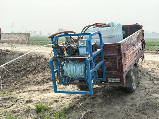 开封杞县葛岗镇：科技赋能小麦返青 新农具改写春耕模样_fororder_图片2