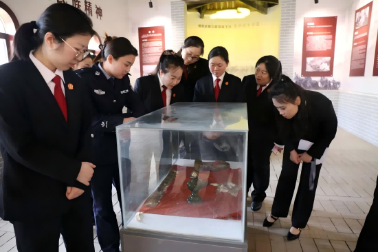 焦作市武陟县法院开展“传承革命精神，赓续红色血脉”主题党日活动_fororder_图片4