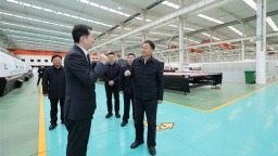 河南省委书记刘宁到洛阳市新安县宜阳县调研