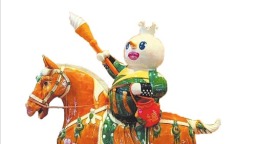 雪王旺仔骑上三彩马 洛阳马年文创撬动文旅经济新增长
