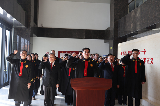 河南省封丘县人民法院：宪法宣誓铸忠诚 公平正义护民生_fororder_图片6