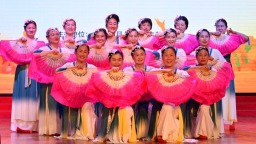 “豫出彩·一起来”新县广场舞选拔赛激情开赛