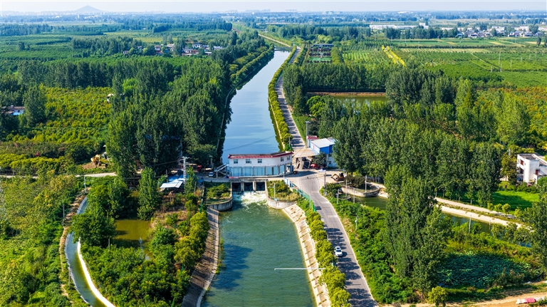 遭受六十四年一遇极端高温干旱“烤”验 抗旱保秋 河南够拼