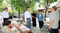 河南省委书记刘宁到郏县宝丰县调研