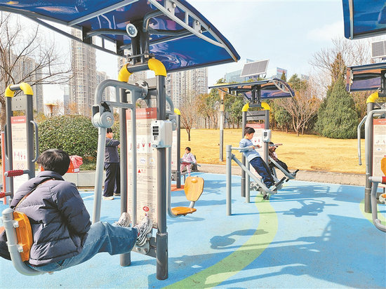 全民健身送“年货” 河南“答卷”暖民心_fororder_06_s