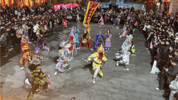 非遗闹春年味浓 信阳商城文旅喜迎“开门红”