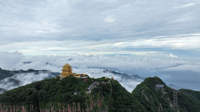 河南济源：传承弘扬愚公移山精神 赋能文旅融合发展新业态_fororder_王屋山风景奇观 供图 济源市文旅投资集团