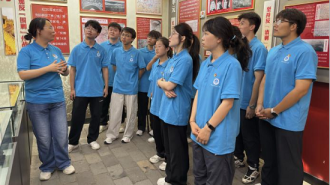 华北水利水电大学实践队深入信阳市罗山县 开展水利溯源与生态振兴调研