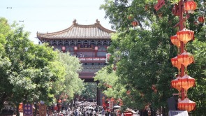 河南开封：假期旅游热