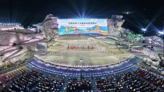 河南省第十五届运动会在安阳林州闭幕