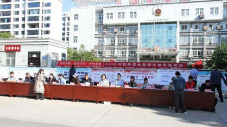 河南省武陟县人民法院开展2025年食品安全宣传周集中宣传活动