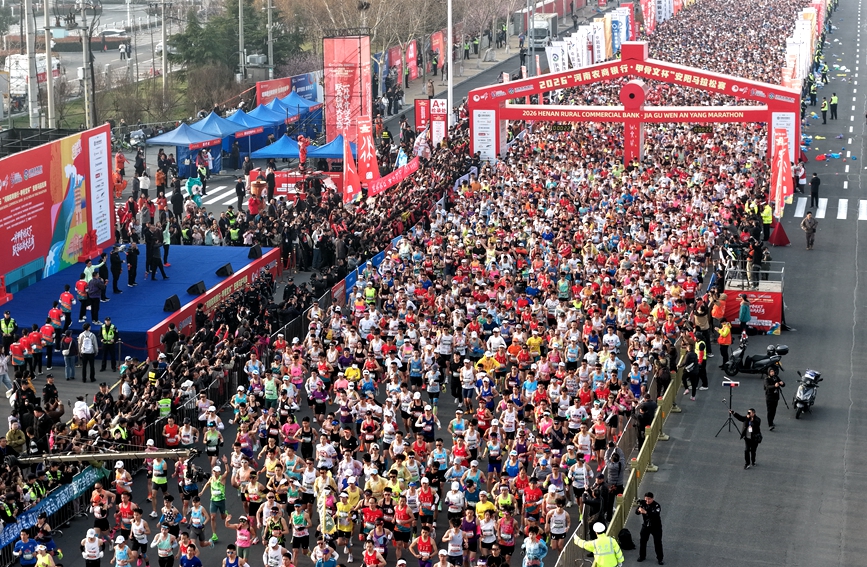 赴安马 读殷商！2.6万名跑者解锁“有文化的马拉松”_fororder_LOCAL1774176600004NNNY805LKW