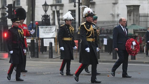 ​英国举行仪式纪念第二次世界大战对日战争胜利纪念日75周年