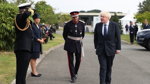 ​英国举行仪式纪念第二次世界大战对日战争胜利纪念日75周年