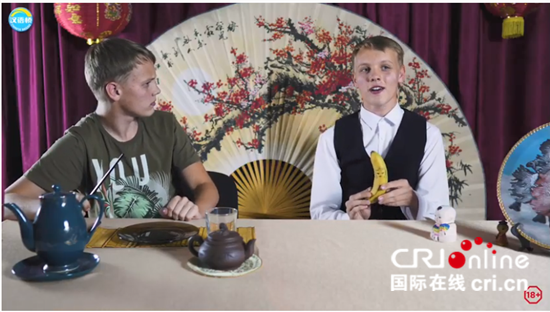 “追梦中文，不负韶华”——第十三届“汉语桥”世界中学生中文比赛俄罗斯赛区决赛暨第八届全俄中学生中文比赛圆满落幕_fororder_6.选手才艺展示短剧