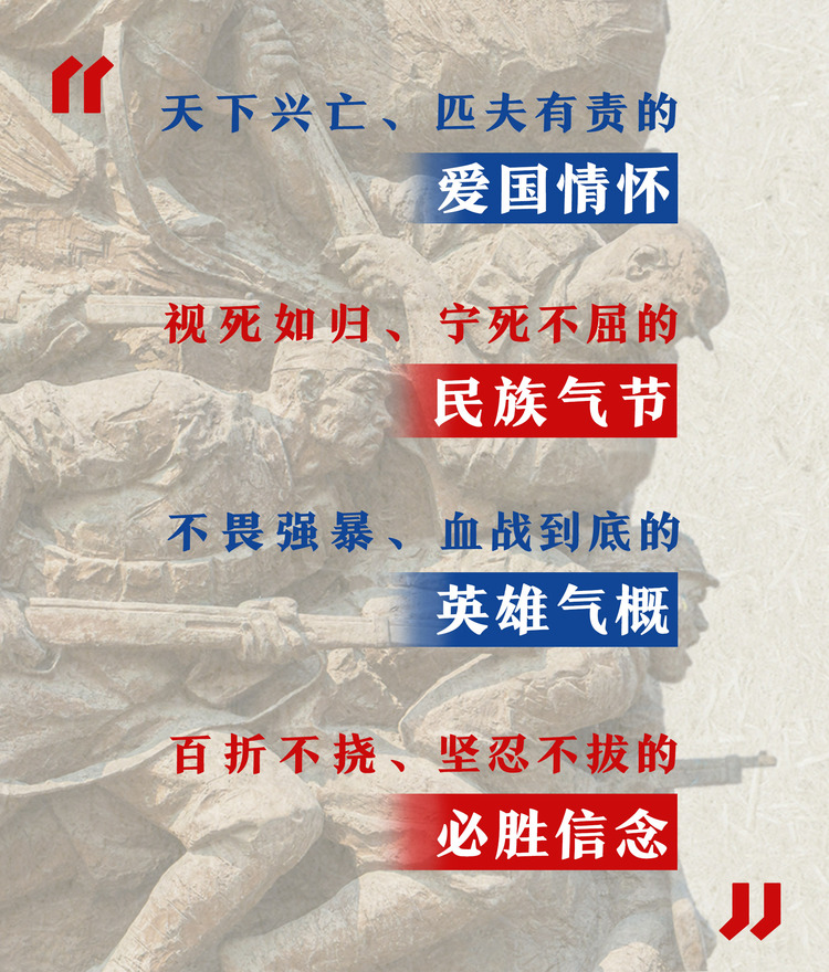 新时代如何弘扬抗战精神，习近平这样说