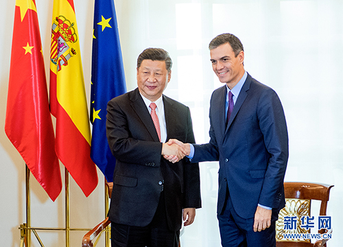 习近平同西班牙首相举行会谈