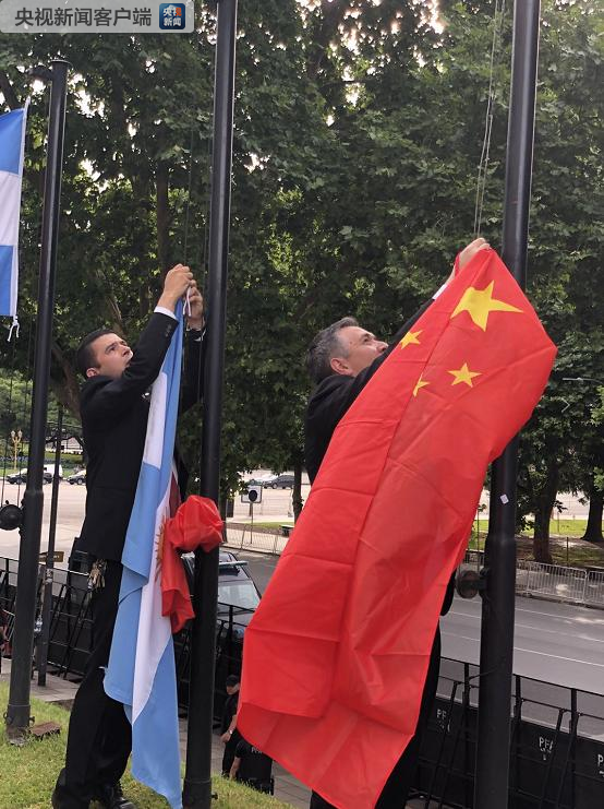 习近平即将乘坐专机抵达阿根廷