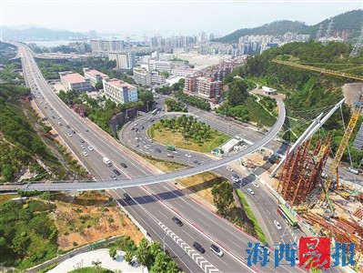 厦门山海健康步道和美桥开放通行 创下一个世界之最