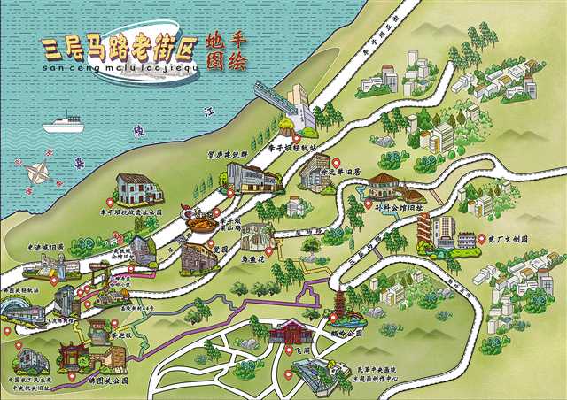 渝中区三层马路首开区今年开街 李子坝将变身智慧文商旅创新街区