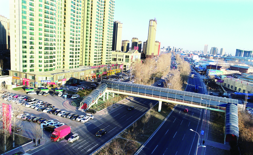 2018年长春市新建三座人行过街天桥 破解交通难题
