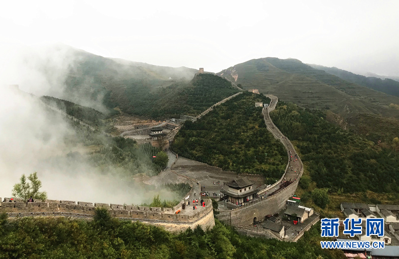 【“飞阅”中国】烟雨空蒙雁门关