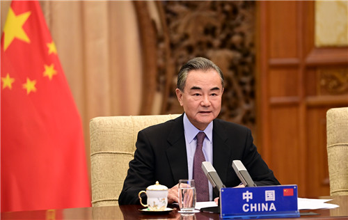 习近平主席特别代表王毅出席联合国安理会视频首脑会议