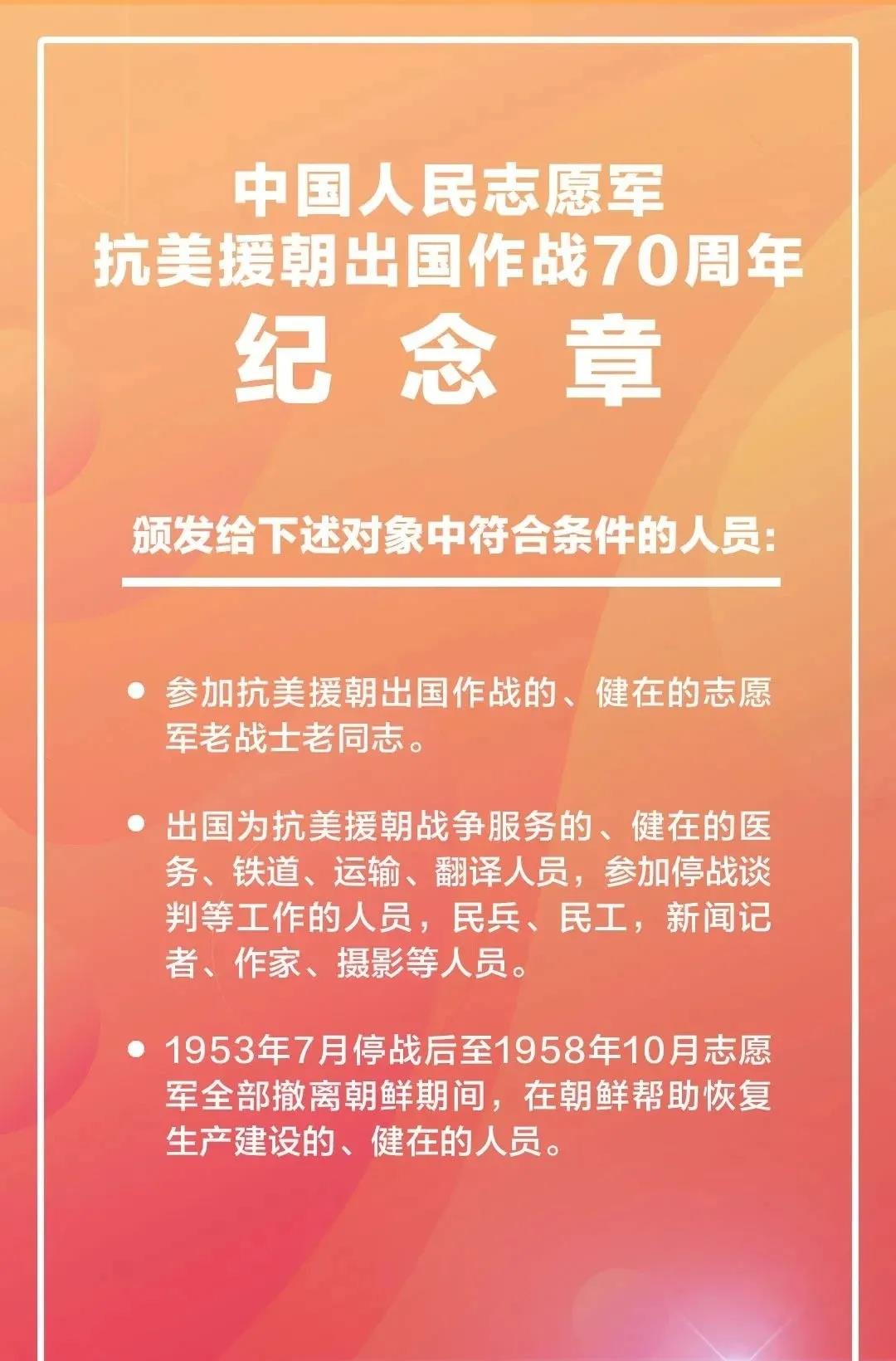 总台43位老同志荣获“中国人民志愿军抗美援朝出国作战70周年”纪念章