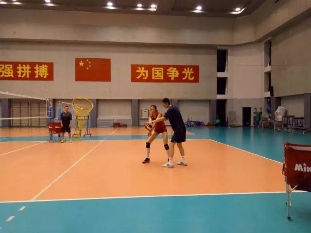 朱婷袁心玥集训备战大冠军杯 安家杰训练兼多职