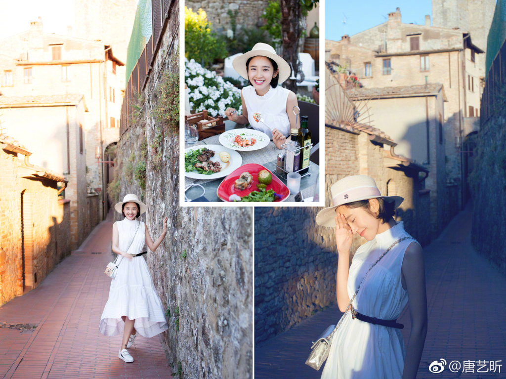 赵丽颖热巴倪妮 当红女星私下旅行照谁是最美游客