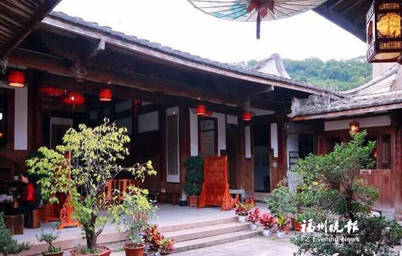 【要闻】【福州】【移动版】【滚动新闻】【Chinanews带图】长乐打造乡村振兴标杆 长安村媲美城市花园小区