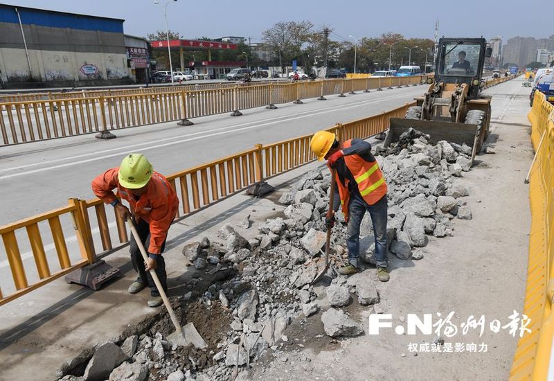 【福建时间列表】【福州】【移动版】【Chinanews带图】福州福马路地铁沿线修复提速 将添生态廊道
