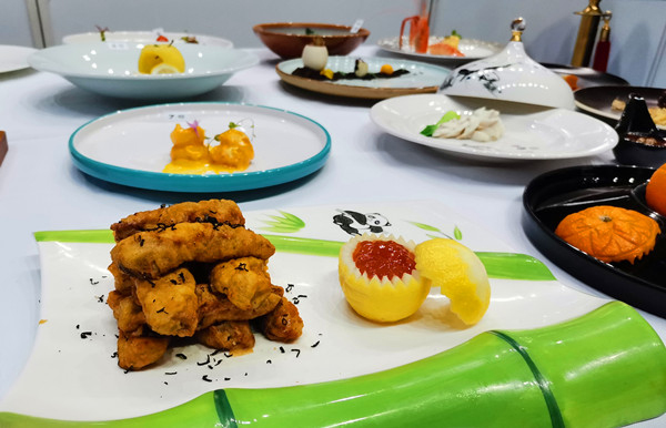 中华节气菜大会火爆登陆资阳_fororder_4、摆盘精致的美食-供图-资阳市委宣传部