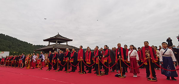2020年中国（盐亭）嫘祖故里酬蚕节祭祖仪式举行
