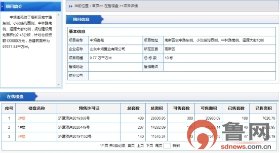 中垠御苑称购买其济南高新区房子可落户历下区