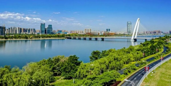 路畅桥通 浐灞“加码”欧亚一路跨浐河桥现已全面建成