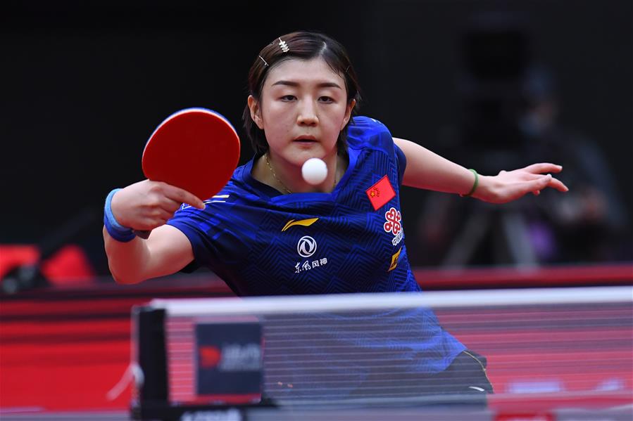 乒乓球——女子世界杯：陈梦夺得冠军