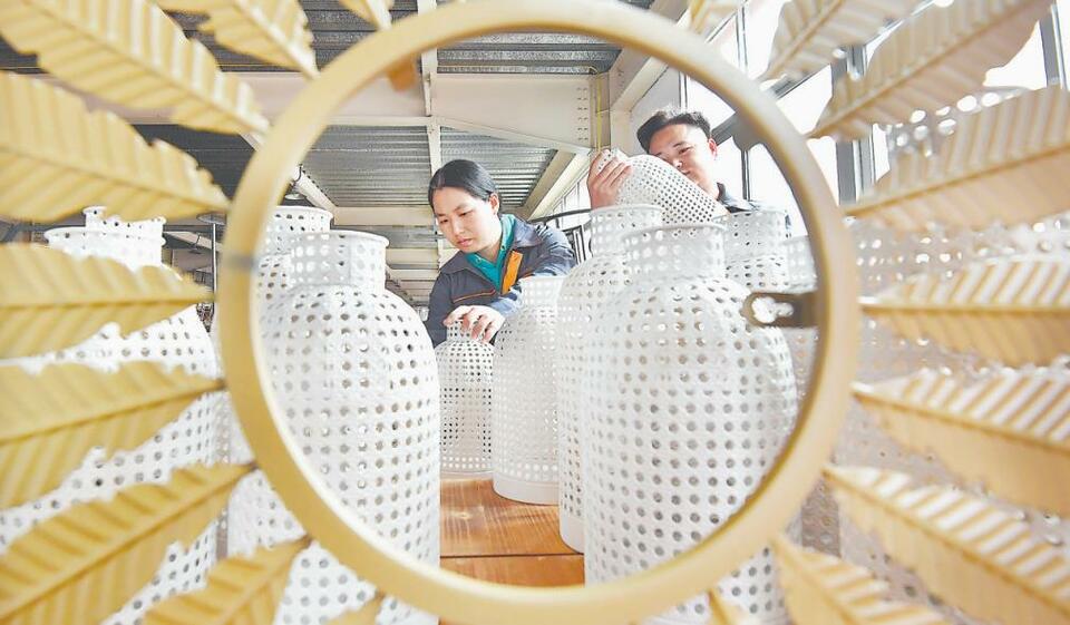 福州闽侯县铁工艺产品出口订单大幅增长