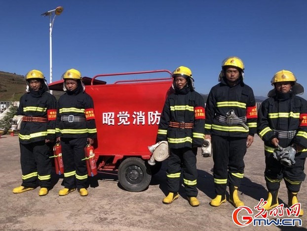 【追梦火焰蓝】凉山彝族村寨建起微型消防站 筑牢因灾返贫“防火墙”